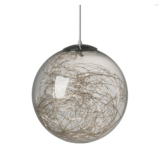 A&B Home Bundle of 13 12" x 49" 1-Light Clear Globe Chandelier
