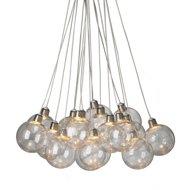 A&B Home Bundle of 13 18" x 41" Large Drop Globes Chandelier