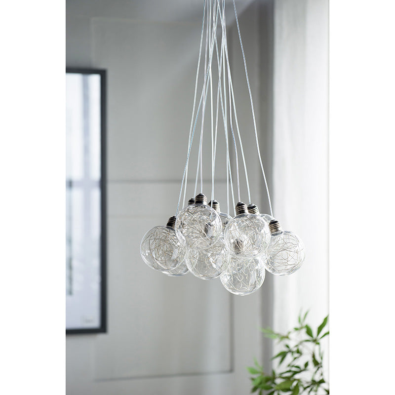 A&B Home Bundle of 13 18" x 41" Large Drop Globes Chandelier