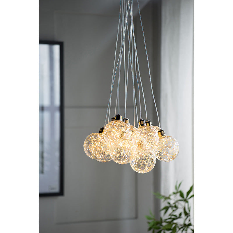 A&B Home Bundle of 13 18" x 41" Large Drop Globes Chandelier