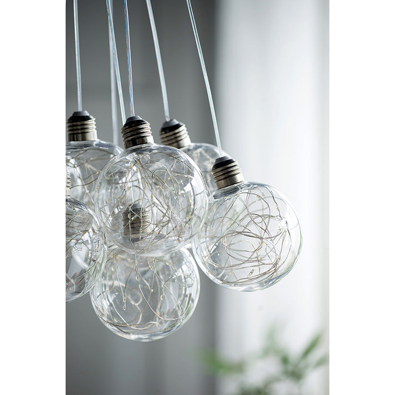 A&B Home Bundle of 13 18" x 41" Large Drop Globes Chandelier