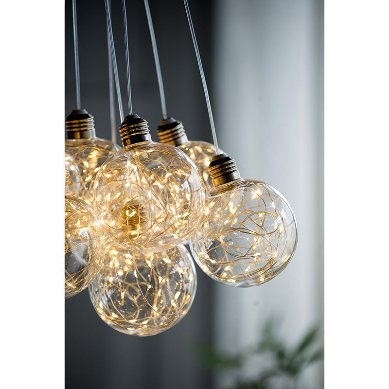 A&B Home Bundle of 13 18" x 41" Large Drop Globes Chandelier