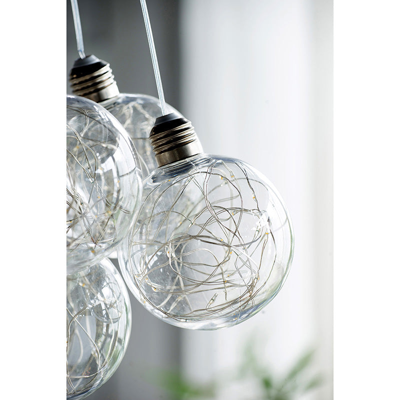 A&B Home Bundle of 13 18" x 41" Large Drop Globes Chandelier