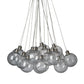 A&B Home Bundle of 13 18" x 41" Large Drop Globes Chandelier