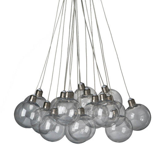 A&B Home Bundle of 13 18" x 41" Large Drop Globes Chandelier