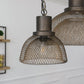 A&B Home Bundle of 14 14" x 15" Black and Net Chandelier