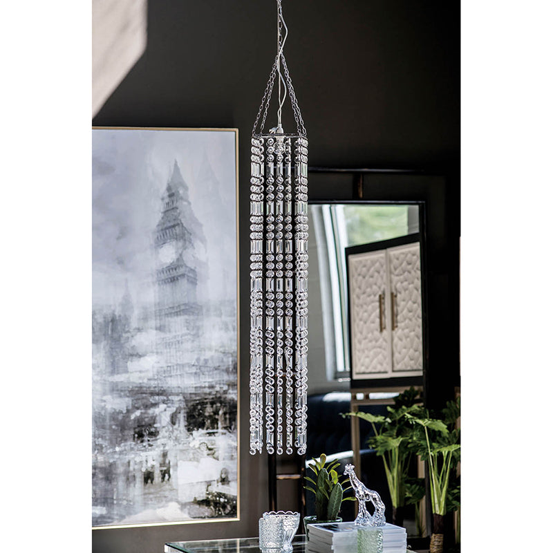 A&B Home Bundle of 14 7" x 38" Clear Chandelier