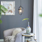 A&B Home Bundle of 16 Rosario 8" x 13" 1-Light Black Metal Frame With Gold Accent Pendant Lighting