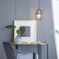 A&B Home Bundle of 16 Rosario 8" x 13" 1-Light Black Metal Frame With Gold Accent Pendant Lighting