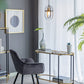 A&B Home Bundle of 16 Rosario 8" x 13" 1-Light Black Metal Frame With Gold Accent Pendant Lighting
