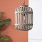 A&B Home Bundle of 17 12" x 18" Bamboo Wood Chandelier