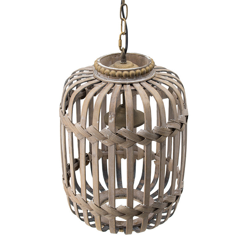 A&B Home Bundle of 17 12" x 18" Bamboo Wood Chandelier