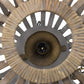 A&B Home Bundle of 17 12" x 18" Bamboo Wood Chandelier