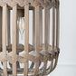 A&B Home Bundle of 17 12" x 18" Bamboo Wood Chandelier