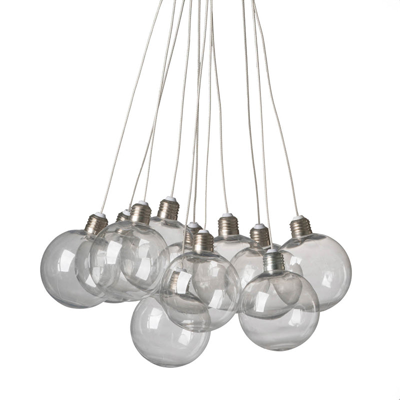 A&B Home Bundle of 18 15" x 41" Drop Globes Chandelier