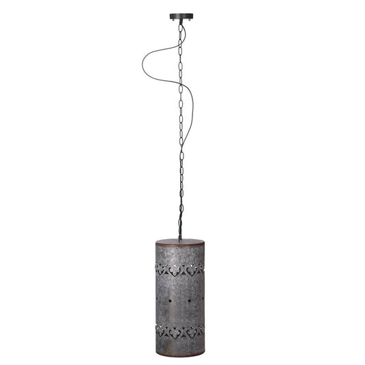 A&B Home Bundle of 24 Suvi 19" x 20" 1-Light Iron Cylinder Pendant Lighting