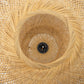 A&B Home Bundle of 28 22" x 14" 1-Light Round Woven Bamboo Chandelier