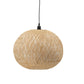 A&B Home Bundle of 28 22" x 14" 1-Light Round Woven Bamboo Chandelier