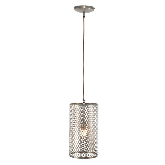 A&B Home Bundle of 30 8" x 15" 1-Light Cylinder Gold Metal Frame Pendant Light