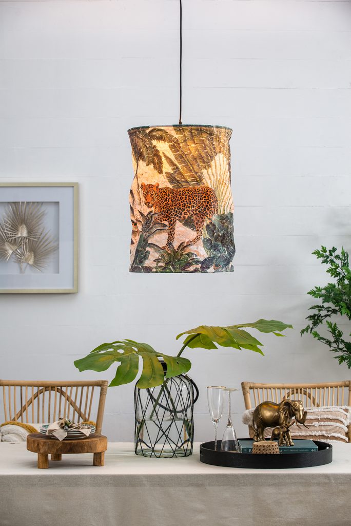 A&B Home Bundle of 34 16" x 23" Green Paper and White Pendant Light
