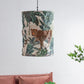 A&B Home Bundle of 34 16" x 23" Green Paper and White Pendant Light