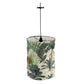 A&B Home Bundle of 34 16" x 23" Green Paper and White Pendant Light