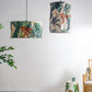 A&B Home Bundle of 34 16" x 23" Green Paper and White Pendant Light