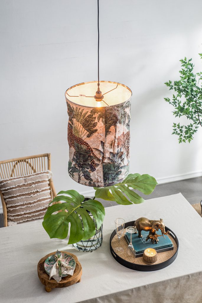 A&B Home Bundle of 34 16" x 23" Green Paper and White Pendant Light