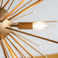 A&B Home Bundle of 4 26" x 26" Gold Star Chandelier