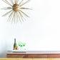A&B Home Bundle of 4 26" x 26" Gold Star Chandelier