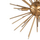 A&B Home Bundle of 4 26" x 26" Gold Star Chandelier