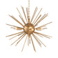 A&B Home Bundle of 4 26" x 26" Gold Star Chandelier