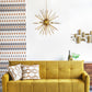 A&B Home Bundle of 4 26" x 26" Gold Star Chandelier