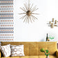 A&B Home Bundle of 4 26" x 26" Gold Star Chandelier