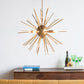 A&B Home Bundle of 4 26" x 26" Gold Star Chandelier