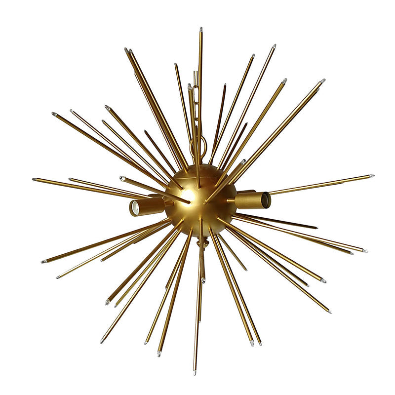 A&B Home Bundle of 4 26" x 26" Gold Star Chandelier