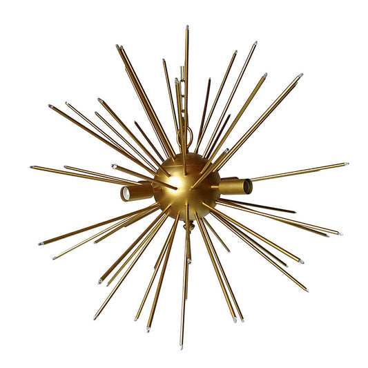A&B Home Bundle of 4 26" x 26" Gold Star Chandelier