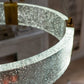 A&B Home Bundle of 4 28" x 28" Gold and Clear Chandelier