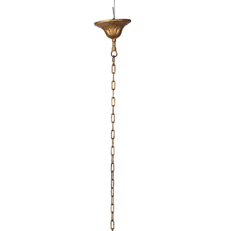A&B Home Bundle of 4 33" x 25" Vintage Gold Chandelier