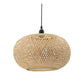 A&B Home Bundle of 40 18" x 9" 1-Light Round Woven Bamboo Chandelier