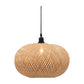 A&B Home Bundle of 40 18" x 9" 1-Light Round Woven Bamboo Chandelier