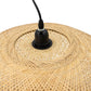 A&B Home Bundle of 40 18" x 9" 1-Light Round Woven Bamboo Chandelier