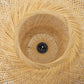 A&B Home Bundle of 40 18" x 9" 1-Light Round Woven Bamboo Chandelier
