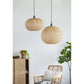 A&B Home Bundle of 40 18" x 9" 1-Light Round Woven Bamboo Chandelier