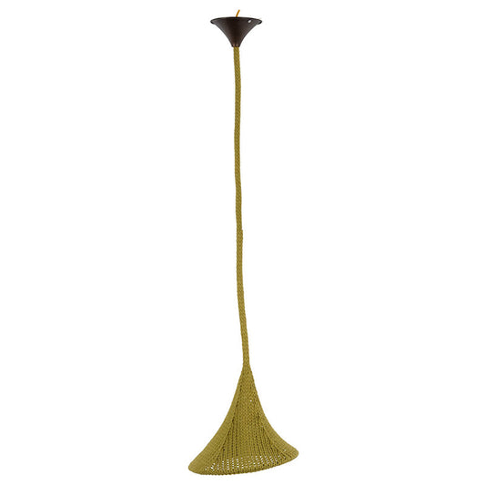 A&B Home Bundle of 41 Cabarrus 10" x 79" 1-Light Green Colored Shade With Bronze Hardware Pendant Light