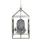 A&B Home Bundle of 5 17" x 33" Vintage Stainless Steel Chandelier