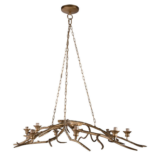 A&B Home Bundle of 5 44" x 42" Bronze Chandelier