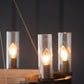 A&B Home Bundle of 5 Gian 23" x 21" 6-Light Round Chandelier With Black Metal Frame