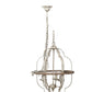 A&B Home Bundle of 6 18" x 28" Distressed White Chandelier