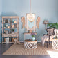 A&B Home Bundle of 6 25" x 26" 4-Light Weathered White Wooden Frame Chandelier
